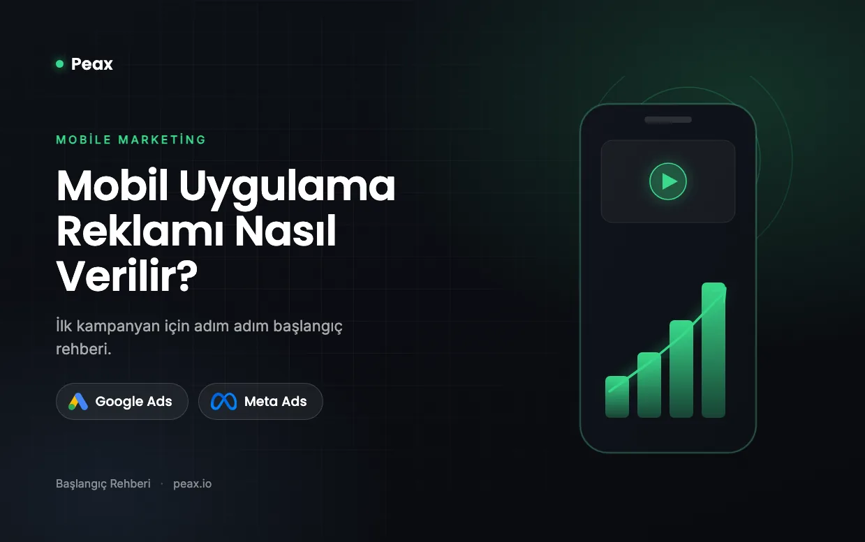 Mobil Uygulama Reklamı Nasıl Verilir? İlk Kampanyanız İçin Başlangıç Rehberi